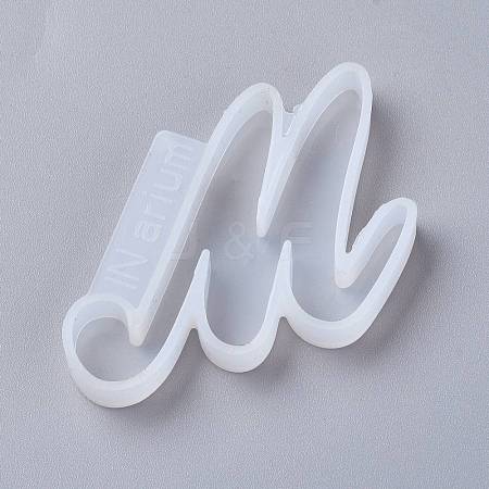 Letter DIY Silicone Molds X-DIY-I034-08M-1