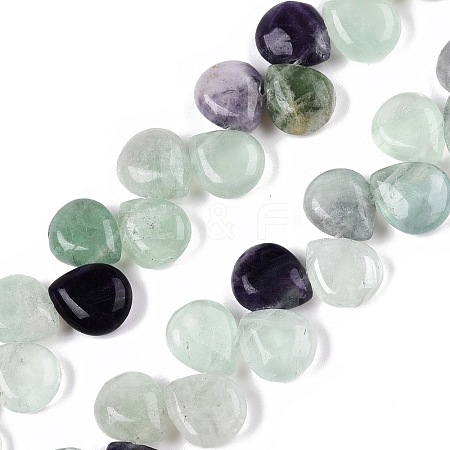 Natural Fluorite Beads Strands G-T138-118-1