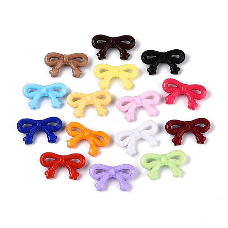 Opaque Acrylic Beads OACR-Q197-13-1