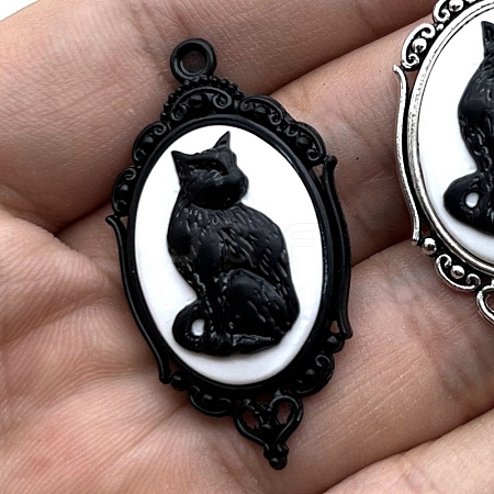 Alloy Enamel Pendants PW-WG3399A-02-1