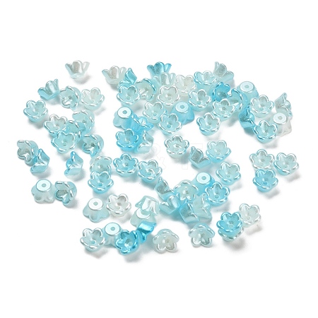 ABS Plastic Bead Caps KY-G034-01I-1