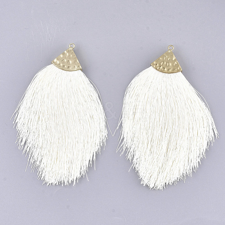 Polyester Tassel Big Pendant Decorations FIND-T042-01-1