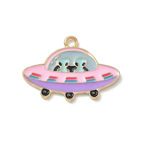 Alloy Enamel Pendants AL-CBACD8B-10A-G-1