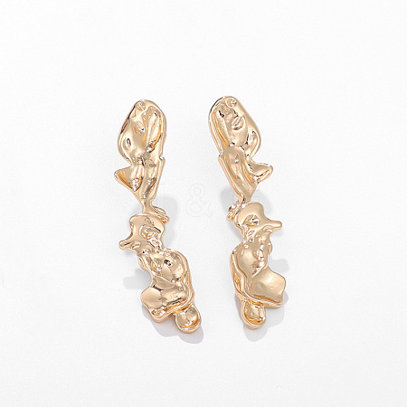 Nuggets Alloy Stud Earrings WGF24C0-06-1