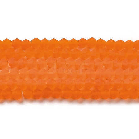 Imitate Austrian Crystal Frosted Glass Beads Strands LS-EGLA-A039-T2mm-MD11-1