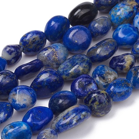 Natural Lapis Lazuli Beads Strands G-L493-40-1