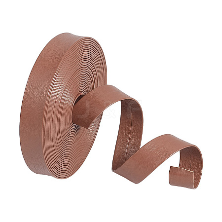 5M Flat PU Imitation Leather Cord LC-WH0009-09B-1