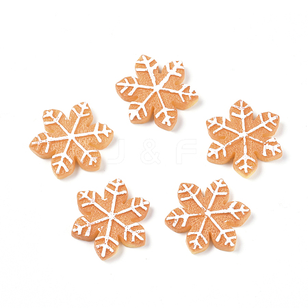 Christmas Theme Resin Cabochons RESI-CJC0001-37K-1