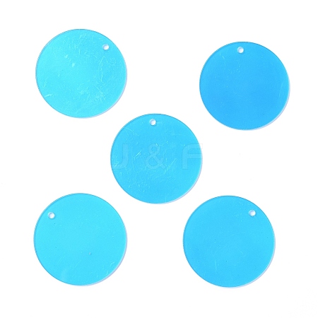 Transparent Acrylic Pendants LS-TACR-F005-06-1