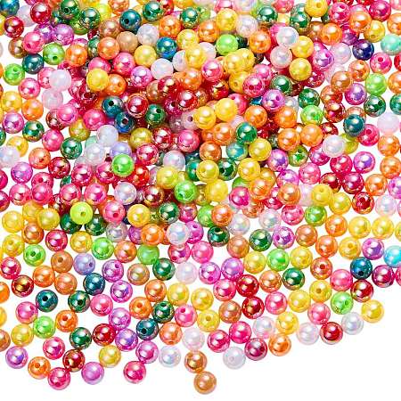 140G Opaque Acrylic Beads OACR-SZ0001-71-1