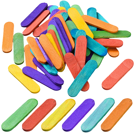 10 Sets Wood Craft Sticks DIY-CN0003-32A-1