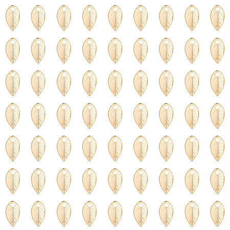 72Pcs Brass Charms KK-LP0001-38-1