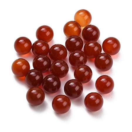 Natural Carnelian Sphere Beads G-H359-02G-8mm-1