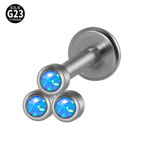 G23 Titanium Threadless Labrets WG33C7B-16-1