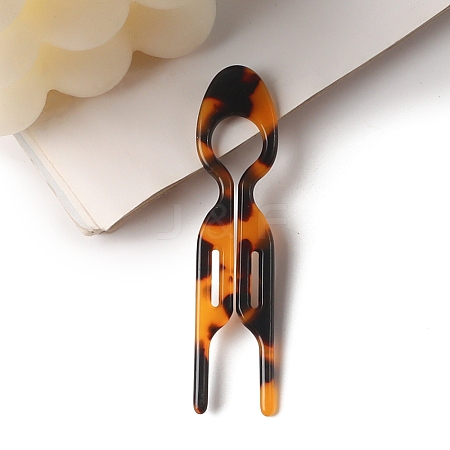 Cellulose Acetate(Resin) Claw Hair Forks PW-WG3B098-03-1