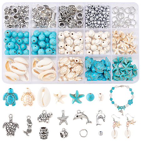   DIY Jewelry Making Finding Kits DIY-PH0008-98-1