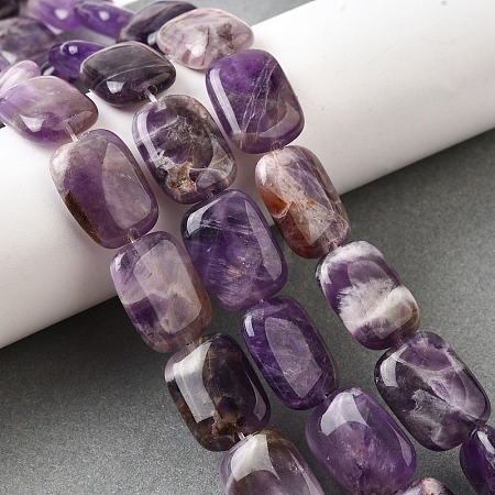 Natural Amethyst Beads Strands G-S386-A12-1