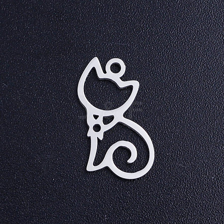 Tarnish Resistant 304 Stainless Steel Pendants STAS-S105-JN366-1-1