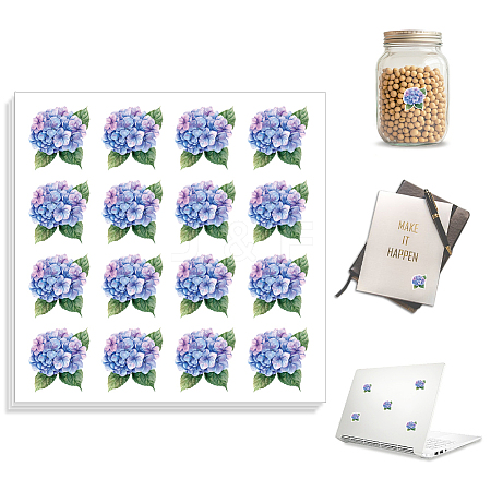 Self-Adhesive Paper Decorative Stickers DIY-WH0562-024-1