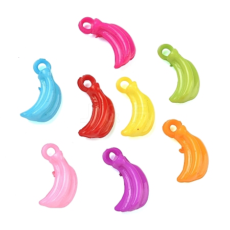 Opaque Acrylic Pendants OACR-Z037-04-1