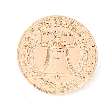 USA Independence 250 Year Commemorative Alloy Lapel Pin Backs JEWB-B046-01A-KCG-1