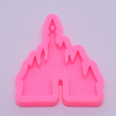 Castle Keychain Silicone Molds DIY-TAC0008-46-1