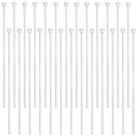 200Pcs Brass Ball Head Pins FIND-BBC0015-90C-1