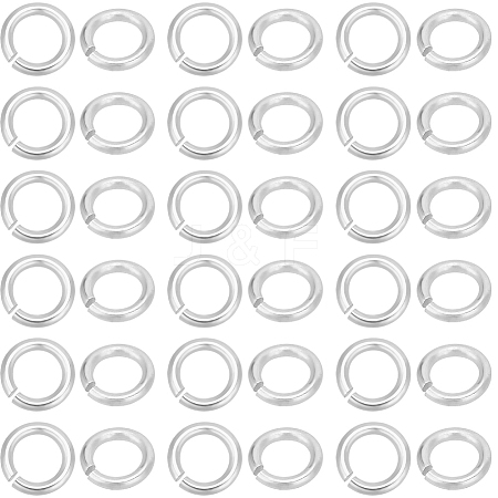 50Pcs 925 Sterling Silver Open Jump Rings STER-BBC0006-18A-1