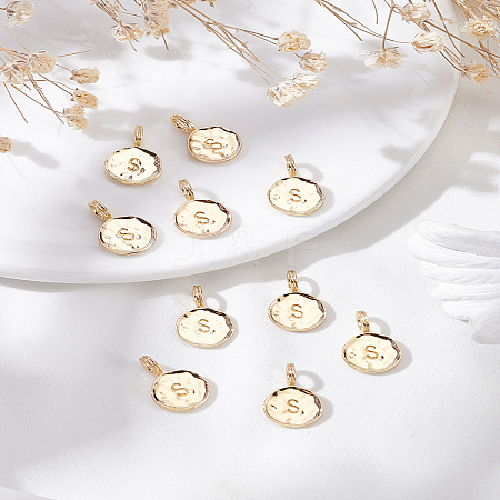10Pcs Alloy Pendants FIND-LP0003-36S-1