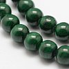 Natural Malachite Beads Strands G-F461-05-6mm-3