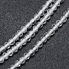 Natural White Topaz Bead Strands G-G914-2mm-13-2