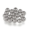 202 Stainless Steel Beads X-STAS-K204-02D-P-1