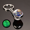 Luminous Glass Pendant Keychain LUMI-PW0001-206D-1