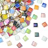 240Pcs 12 Colors Rainbow Iridescent Glass Cabochons DIY-CJ0003-10-8