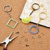 DIY Keychain Making Kit DIY-YW0007-73-6