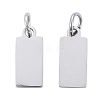 Anti-Tarnish 304 Stainless Steel Pendants STAS-I311-31B-P-1