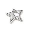316 Surgical Stainless Steel Pendants X-STAS-G349-17P-2