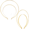 3Pcs Iron Hair Band Findings IFIN-BBC0001-02-1