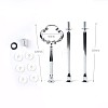 DIY 3-Layer Metal Stand Holder LS-TOOL-WH0119-83S-1