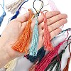 60Pcs 30 Colors Polyester Tassel Decorations AJEW-YW0001-20-5