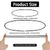 4Pcs 4 Colors Polypropylene Trash Can Rubber Bands AJEW-DJ0005-69-2