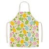 Easter Theme Flax Sleeveless Apron PW-WG92721-01-1