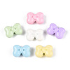 Baking Paint Alloy Beads PALLOY-T090-67-1