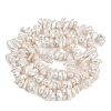Electroplated Shell Pearl Beads Strands BSHE-H113-01A-2