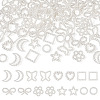 80Pcs 8 Styles Resin Imitation Pearl Cabochons RESI-TA0003-88-1