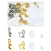 304 Stainless Steel Clip-on Earring Findings STAS-FS0001-59-1