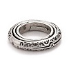 Astronomical Sphere Ball Alloy Foldable Finger Ring X-FIND-G034-01AS-3