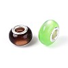 Large Hole Rondelle Resin European Beads RPDL-Q004-02-3