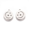 Non-Tarnish 304 Stainless Steel Charms LS-STAS-Q201-T106-2