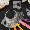 3 Bags Acrylic Thread Winding Boards AJEW-GF0011-67C-7